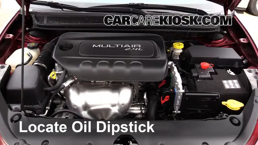 2015 Dodge Dart SXT 2.4L 4 Cyl. Oil Check Oil Level